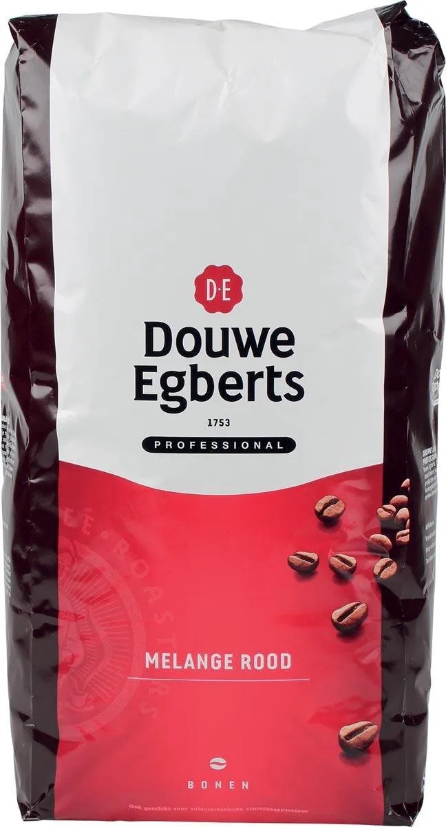 koffiebonen Rood, pak van 3 kg van Douwe Egberts – productfoto 1 van 2