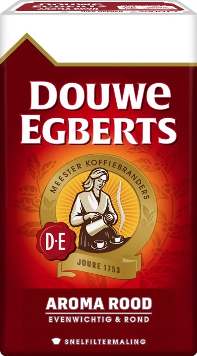 snelfiltermaling - Aroma Rood - 250 gram van Douwe Egberts – productfoto