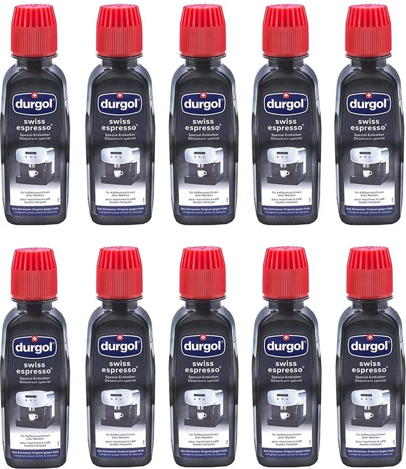 Ontkalker Swiss Espresso (10x125ml) by Durgol in White – product photo