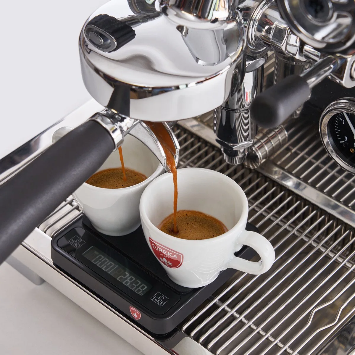Pura Espresso machine - Zilver de Eureka en Roestvrij staal – photo produit