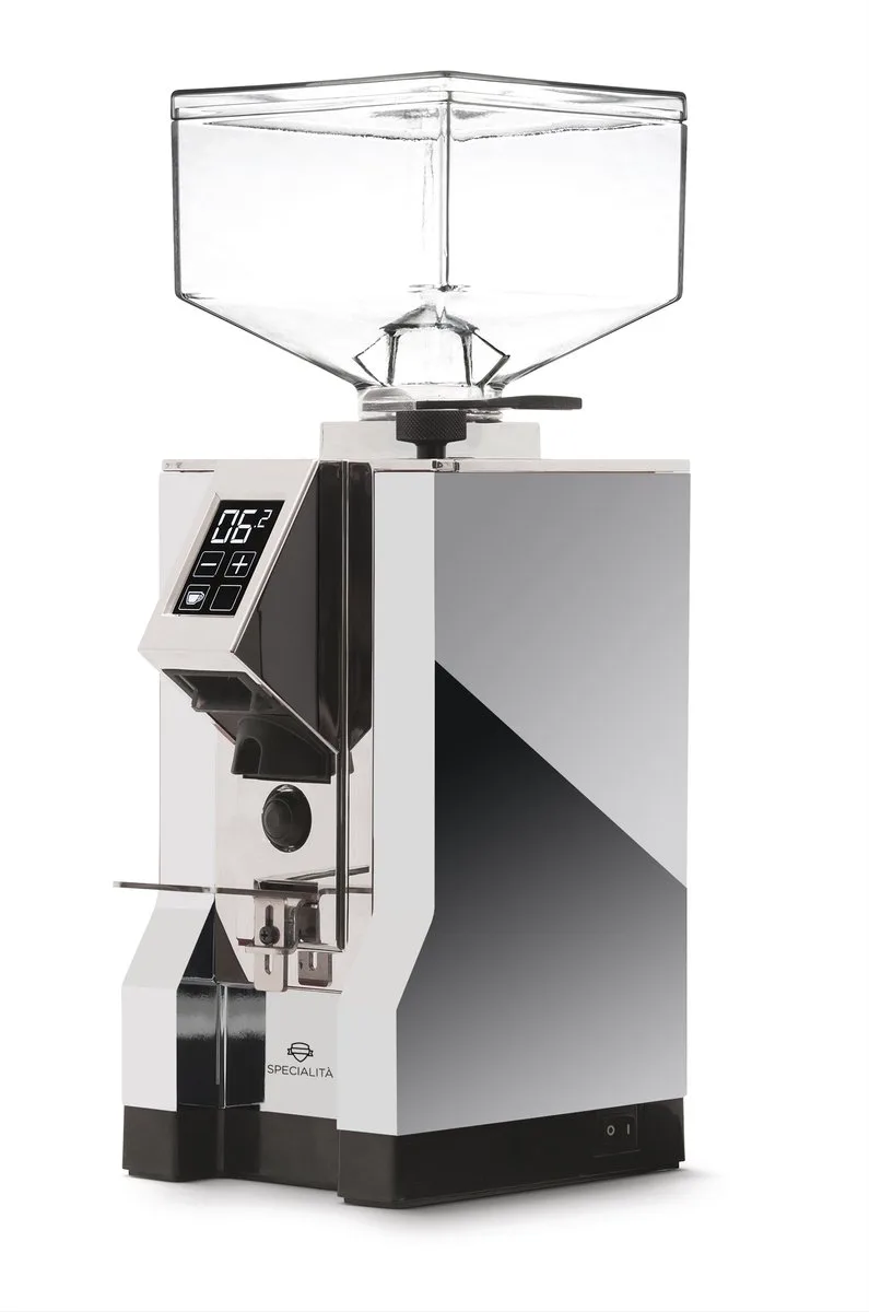 Specialita - Koffiemolen van Eureka in Chroom – productfoto