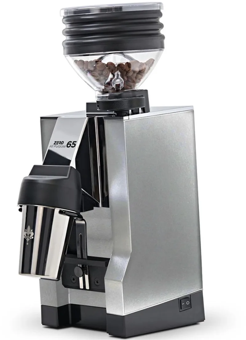 Zero 65 All Purpose Espresso elektrische koffiemolen van Eureka in Chroom – productfoto