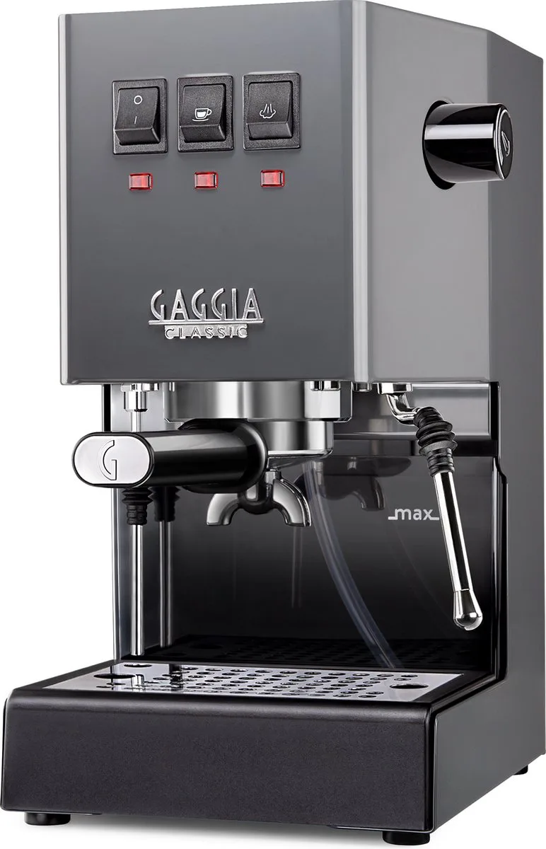 Classic E24 - Pistonmachine - 15 bar - Industrial Grey van Gaggia in Grijs – productfoto