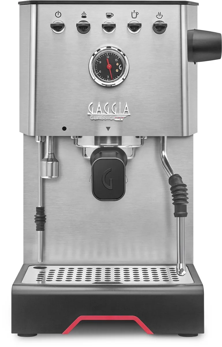 Classic GT Pistonmachine - 15bar - RVS van Gaggia in Roestvrij staal – productfoto