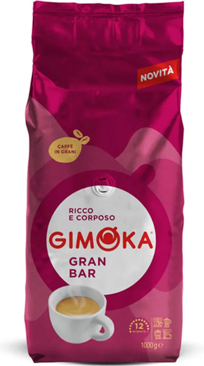 Gran Bar - koffiebonen - 6 x 1 kilo van Gimoka – productfoto