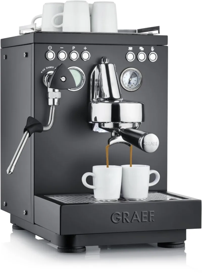 Batessa Espressomachine van Graef in Zwart – productfoto