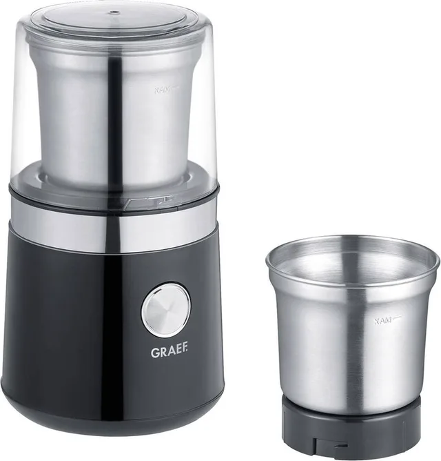 CM102EU Koffiemolen Zwart, RVS