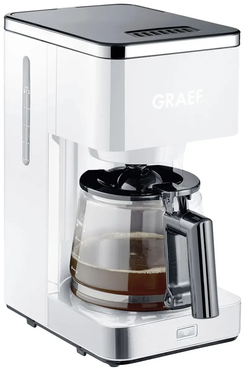 FK 401 Filterkoffiezetapparaat 1,25 l Half automatisch van Graef in Wit – productfoto 3 van 3