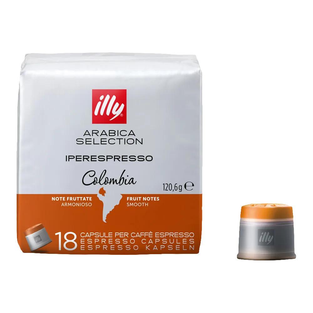 Arabica Selection Colombia - 18 Iperespresso-capsules van illy – productfoto
