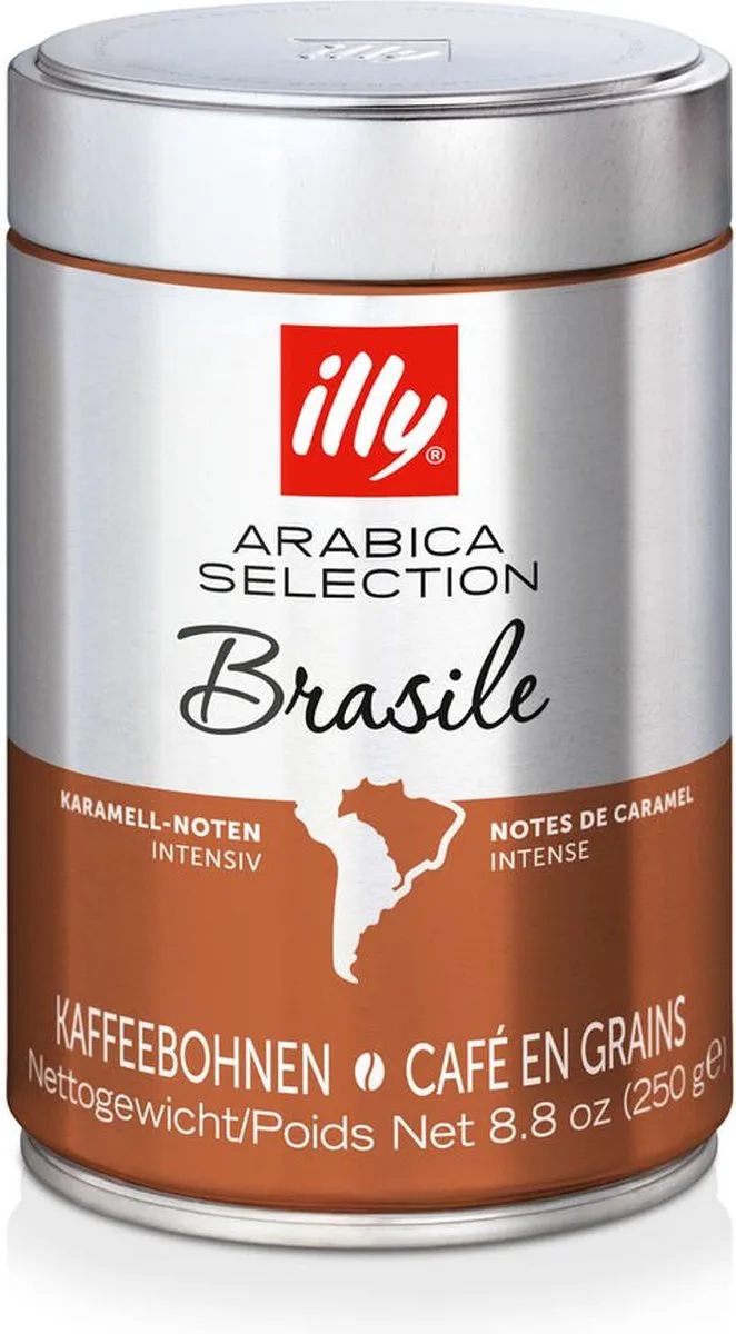 Arabica Selection koffiebonen Brazilië - 250 gram van illy – productfoto