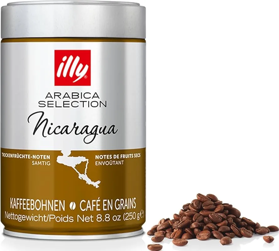 Arabica Selection Nicaragua bonen 250 gr by illy – product photo