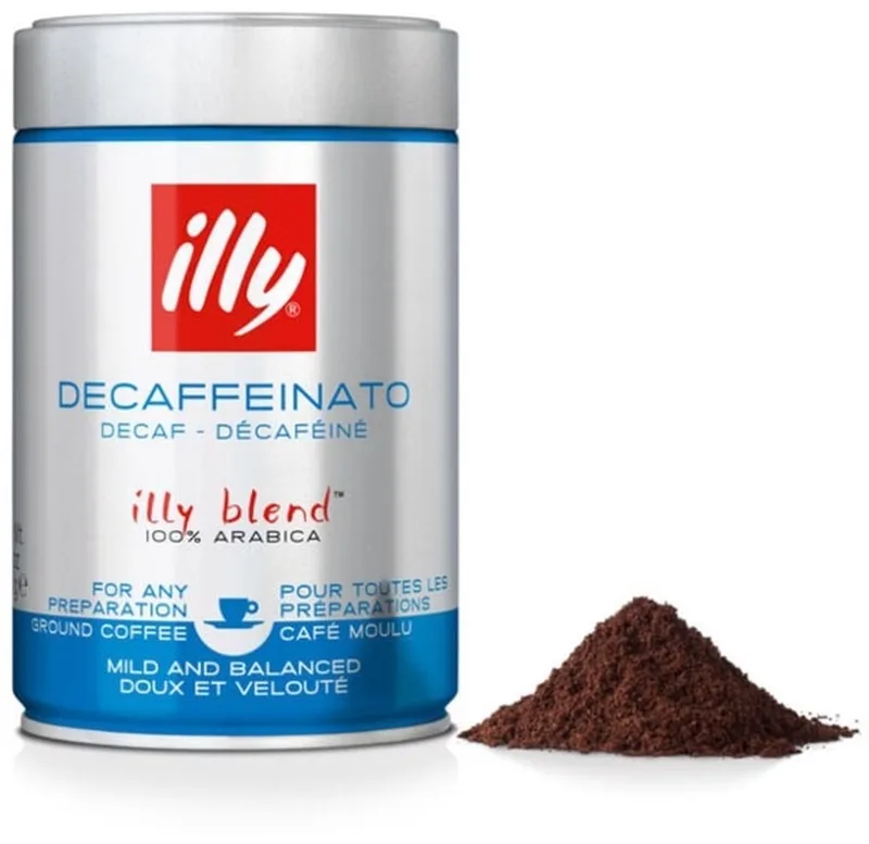 Cafeïnevrij gemalen Koffie - 250 gram van illy – productfoto