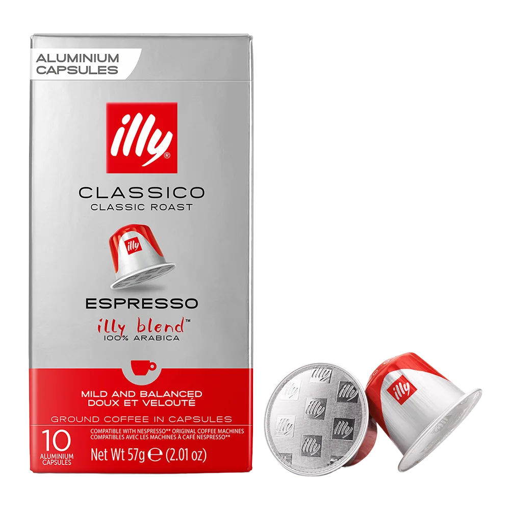 Nespresso Ground Classic Capsules 10 pcs von illy – Produktfoto