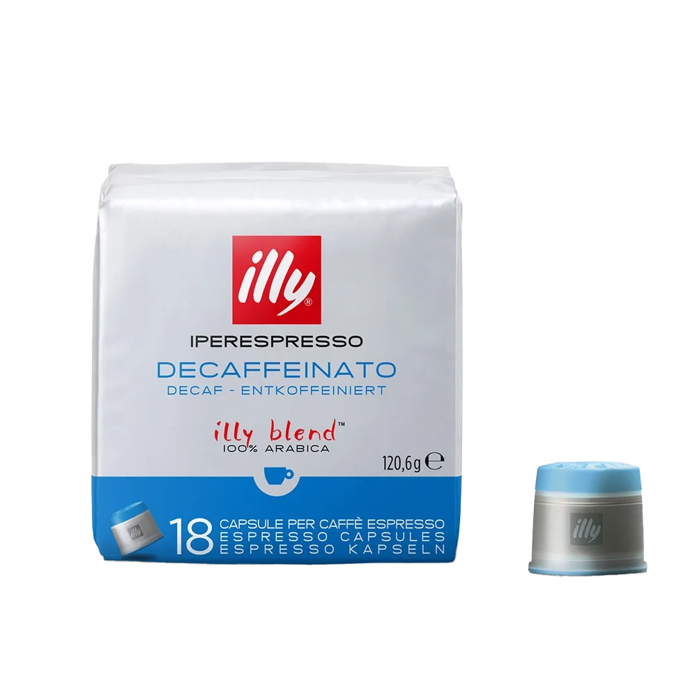 Decaffeinato - 18 Iperespresso-capsules de illy – photo produit