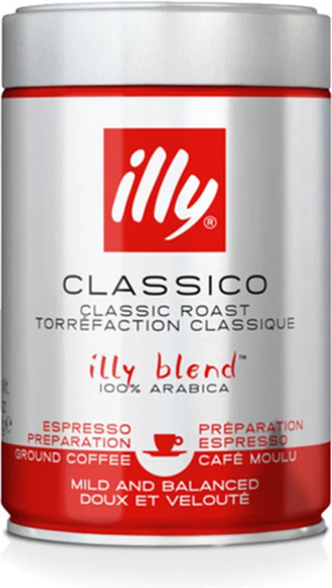 Espresso Classico Gemalen koffie- 12 x 250 gram by illy – product photo