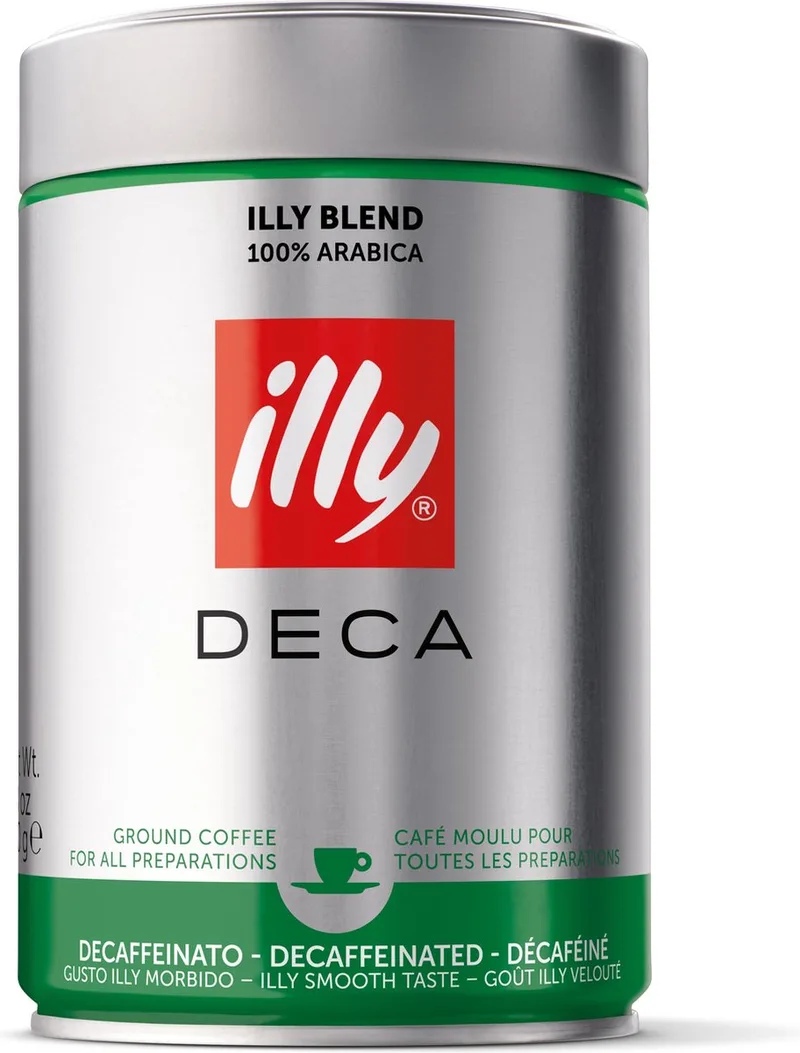 Gemalen Koffie Cafeïnevrij - 6 x 250 gram van illy – productfoto