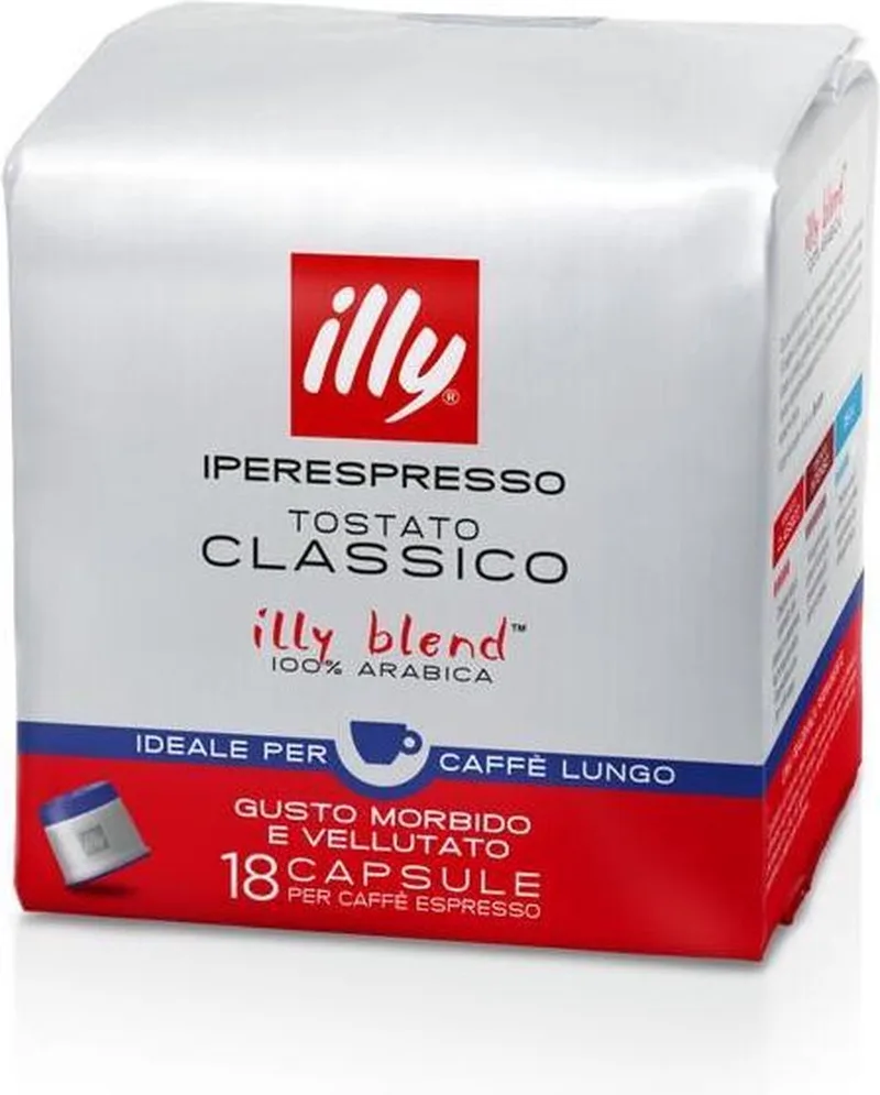 Iperespresso Classico Lungo 18 capsules från illy – produktbild