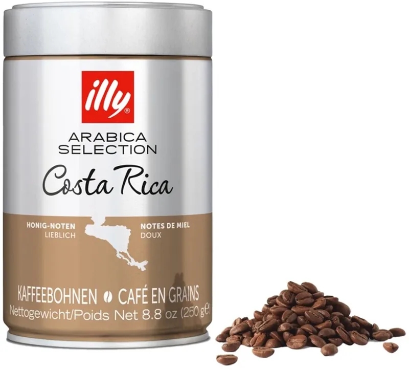 Koffie Costa Rica 250 G bonen van illy – productfoto