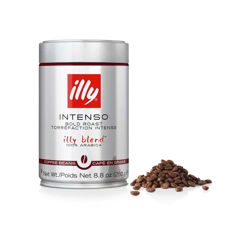 Koffie Donkere branding 250 G bonen van illy – productfoto