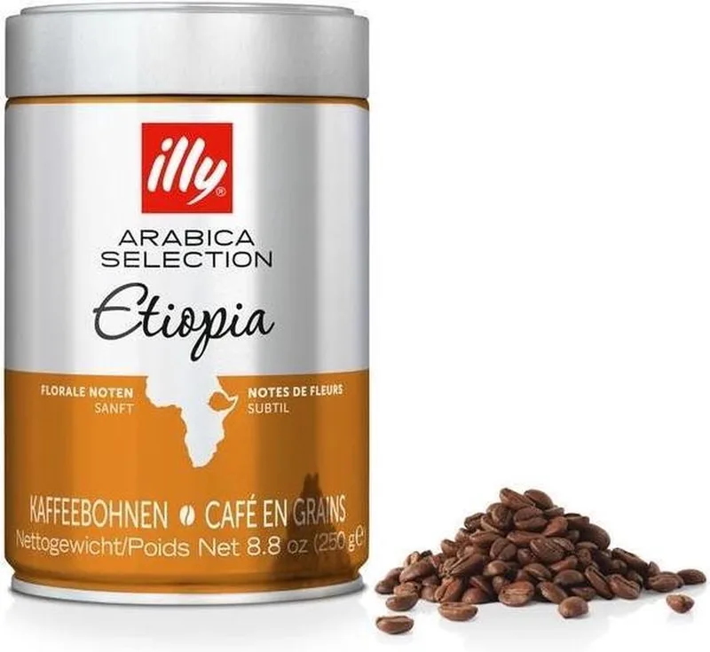 Koffie Ethiopia 250 G bonen by illy – product photo