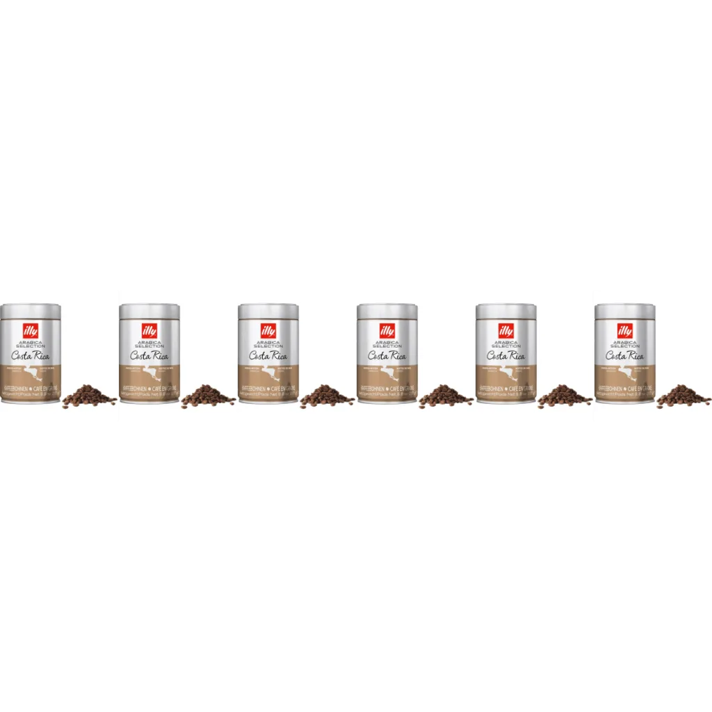 koffiebonen - 6 x Arabica Selection - Costa Rica - 250 gram van illy – productfoto