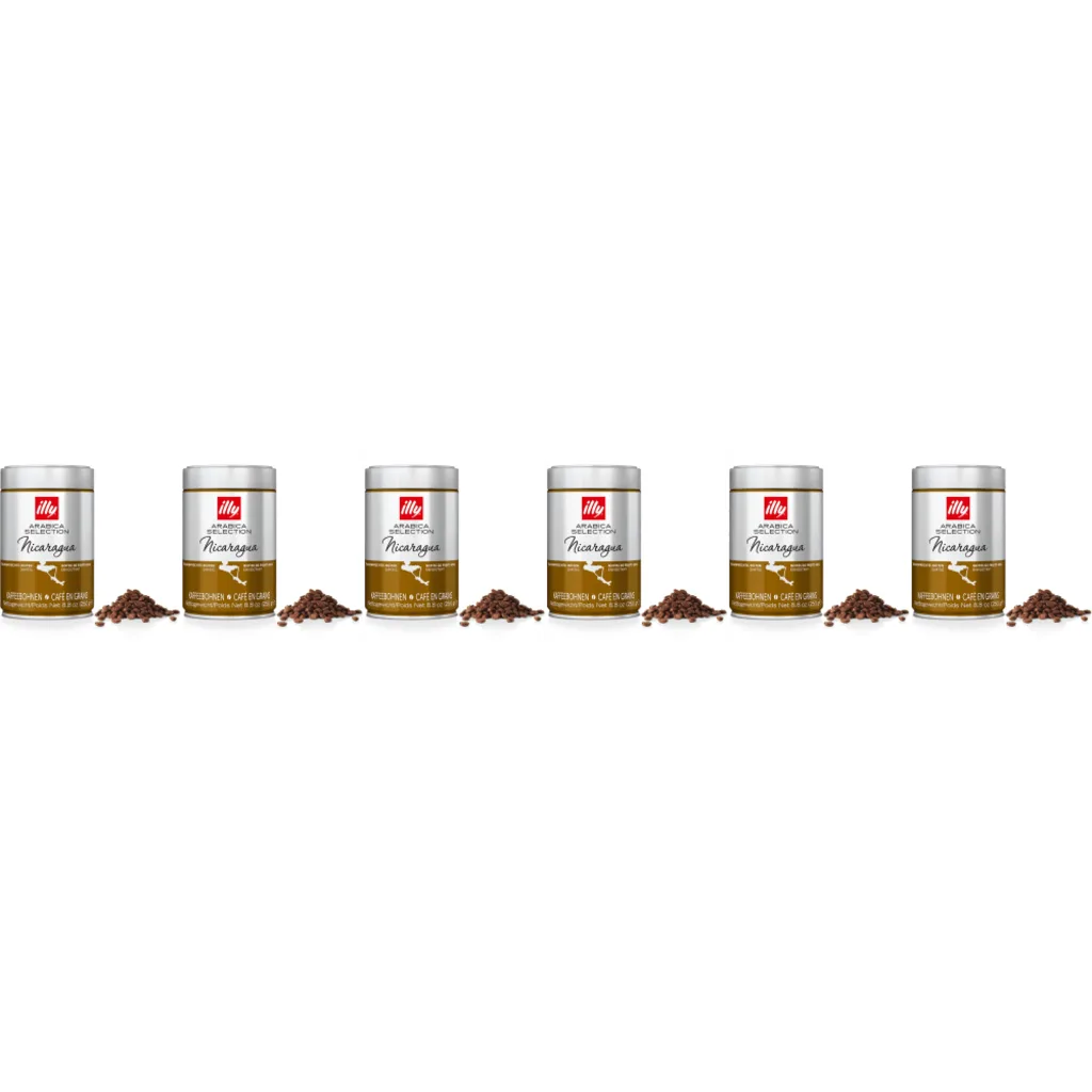 koffiebonen - 6 x Arabica Selection - Nicaragua - 250 gram de illy – photo produit