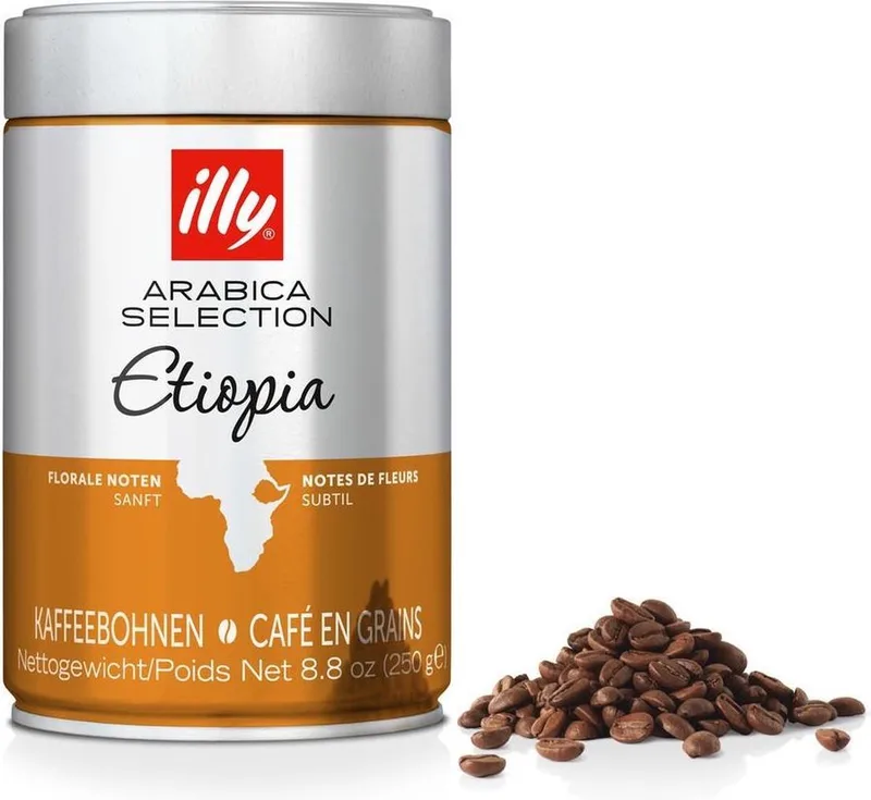 koffiebonen Arabica Selection Ethiopië - 250 gram van illy – productfoto
