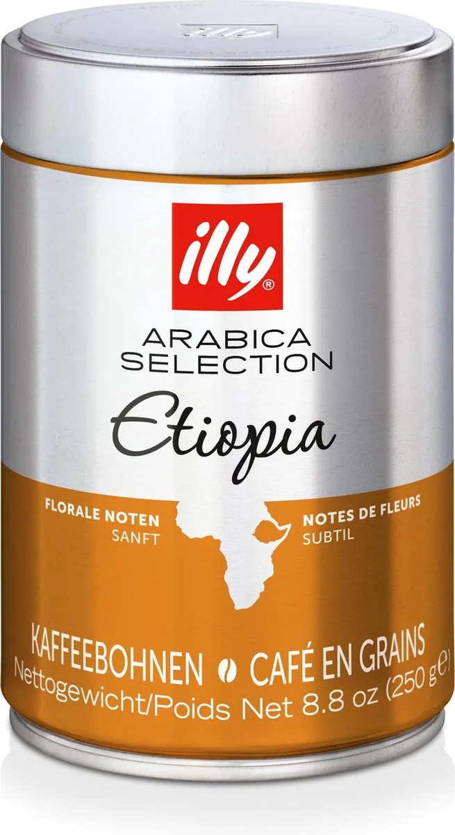 Koffiebonen - Arabica Selection - Ethiopië - 6 x 250 gram från illy – produktbild