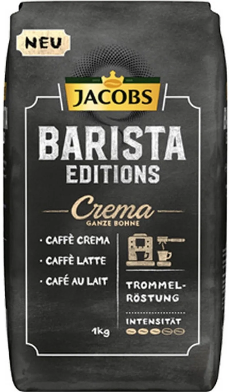 Barista Crema - koffiebonen - 1 kilo van Jacobs – productfoto