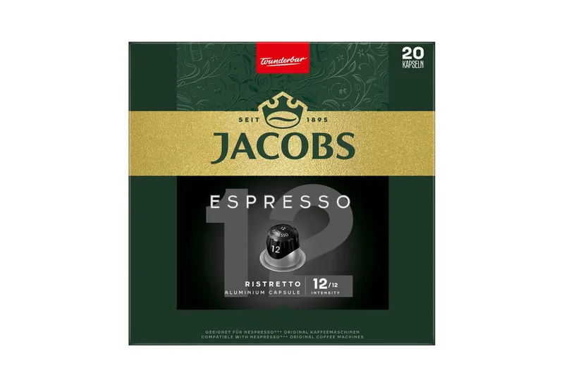 Espresso Ristretto Koffiecups - 10 x 20 stuks by Jacobs – product photo 3 of 5