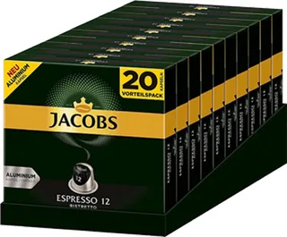 Espresso Ristretto Koffiecups - 10 x 20 stuks by Jacobs – product photo 1 of 5