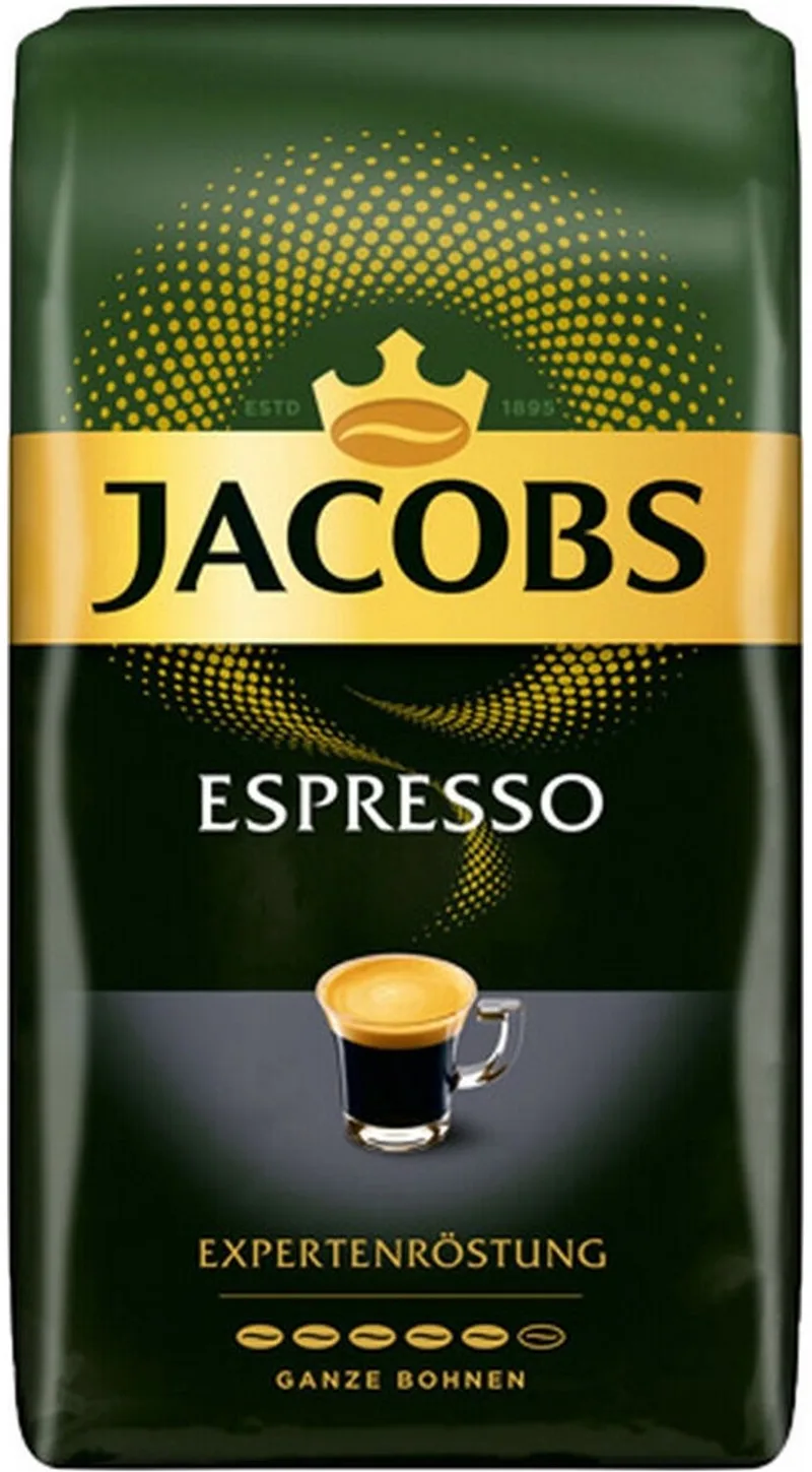 Expertenröstung Espresso Bonen - 1kg van Jacobs – productfoto
