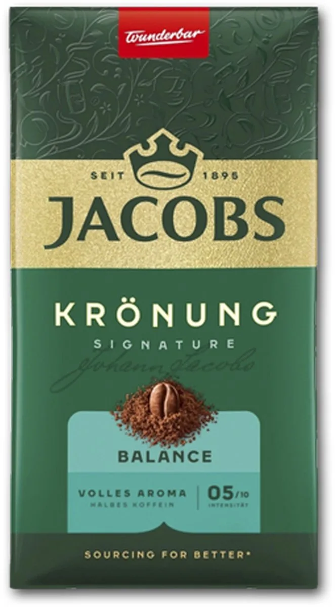 Krönung Balance Gemalen Koffie - 12x 500g van Jacobs – productfoto