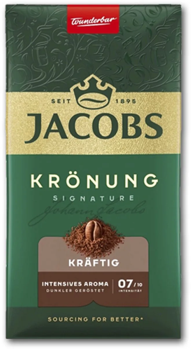 Krönung Kräftig Gemalen Koffie - 12x 500g by Jacobs – product photo