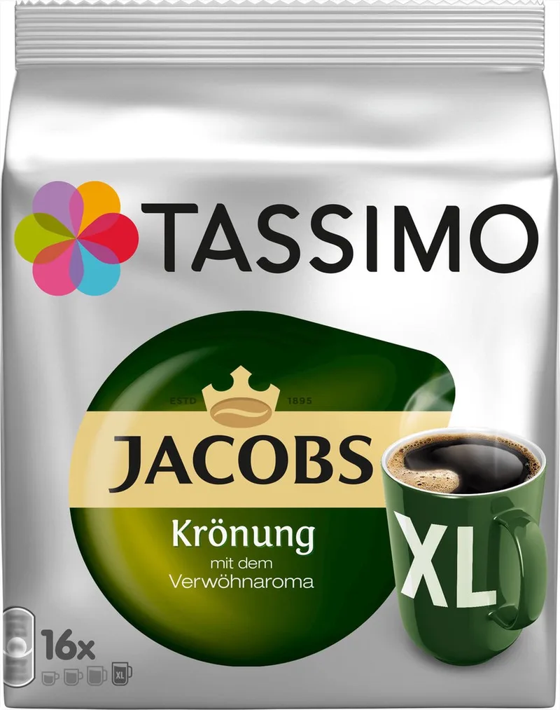 Tassimo Jacobs Krönung XL - 16 Capsules van Jacobs – productfoto 1 van 4