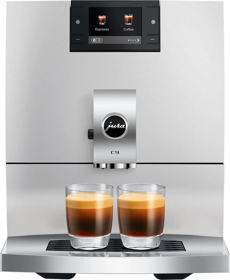 C9 (EA) - Volautomatische koffiemachine van Jura in Platina – productfoto