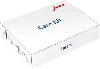 Care Kit V3 - 3x CLARIS Smart+-filterpatronen, 3 in 1 reinigingstabl. (6 st.), 1 melksysteemreiniger (90g) en 2 melkslangen van Jura – productfoto 1 van 5