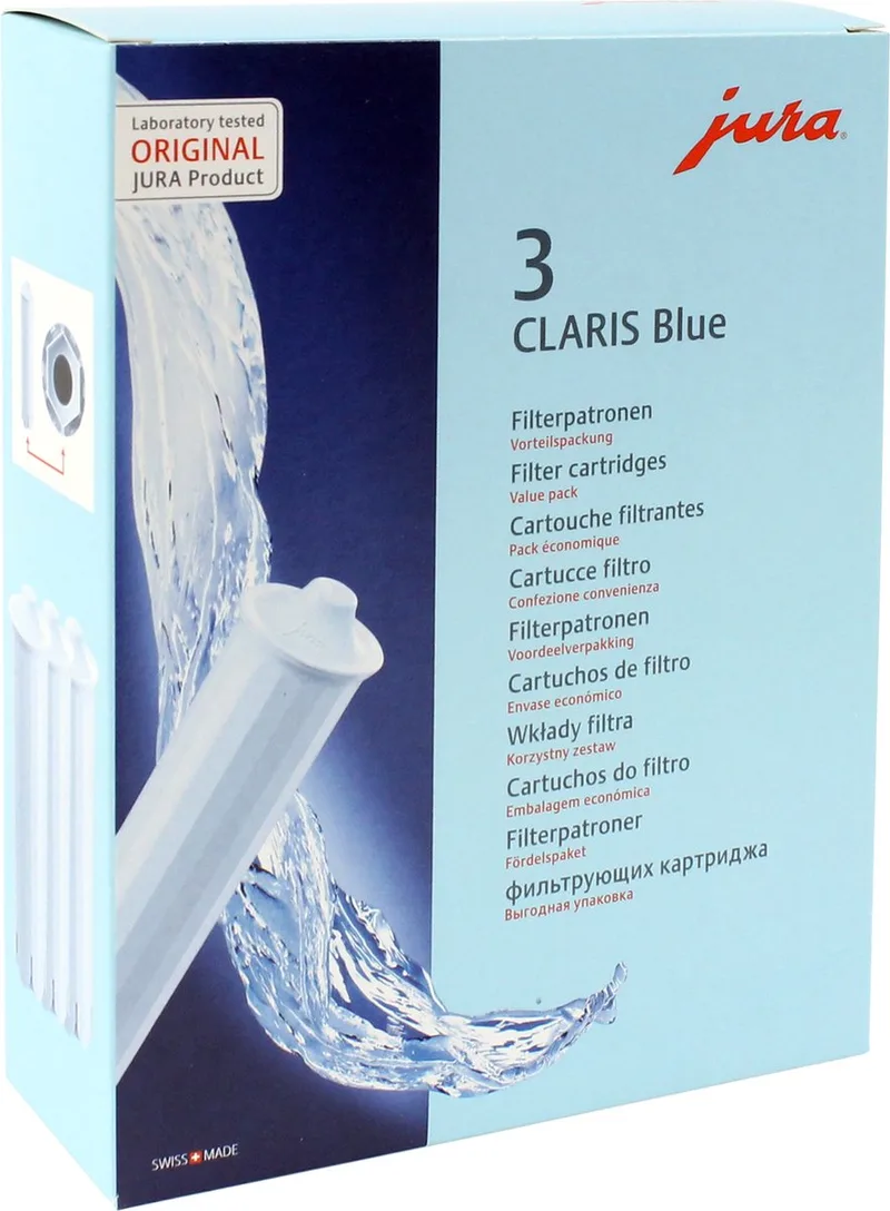 Claris Blue - Waterfilter - 3 stuks van Jura – productfoto 1 van 2