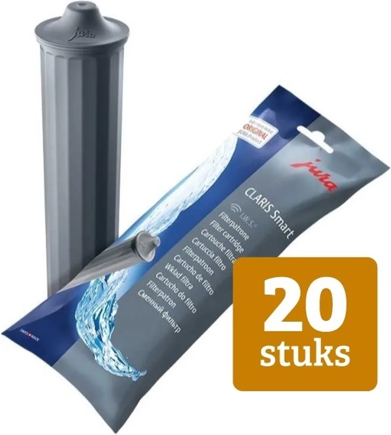 CLARIS Smart-filterpatroon - Koffiemachine onderhoud - aanbieding - 20 stuks van Jura – productfoto