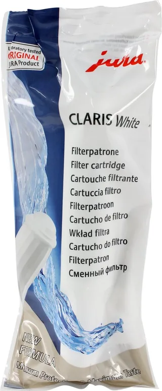 Claris White Waterfilter van Jura – productfoto 1 van 2
