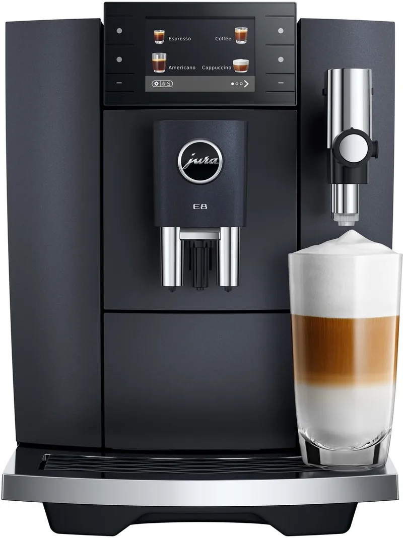 E8 (ED) - Volautomatische espressomachine by Jura in Cosmic Black – product photo