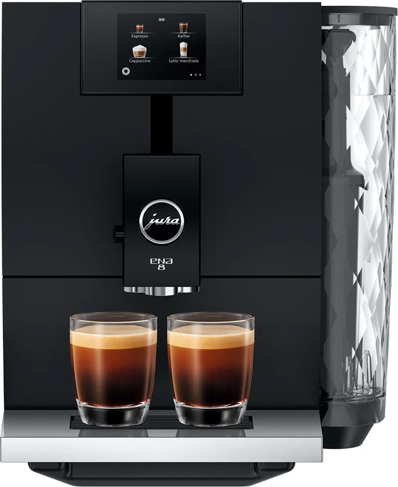 ENA 8 (EC) - Volautomatische espressomachine van Jura in Full Metropolitan Black – productfoto