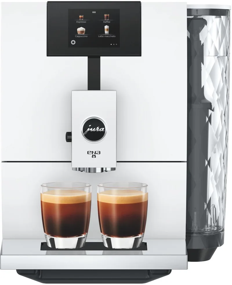 ENA 8 (EC) - Volautomatische espressomachine van Jura in Full Nordic White – productfoto