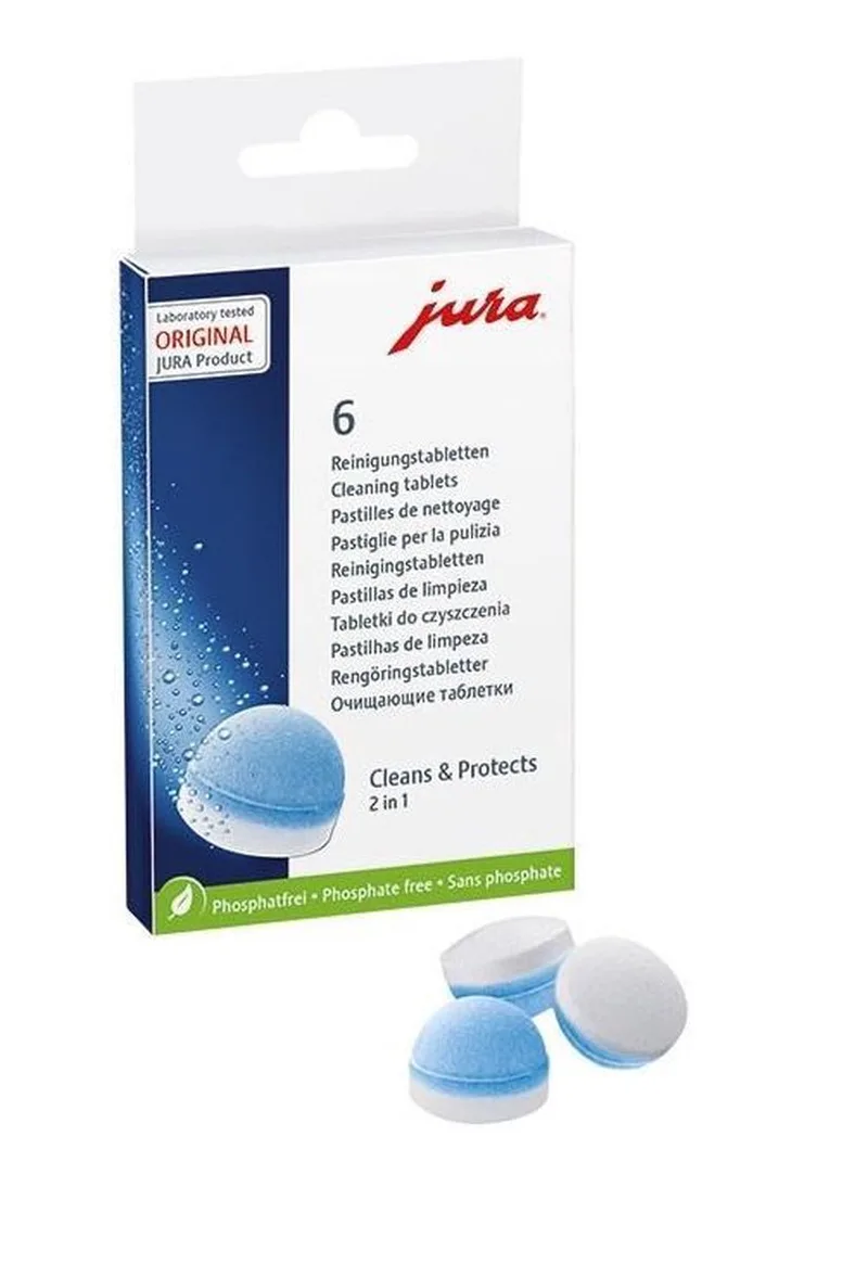 Jura 64488 2 in 1 Reinigingstabletten by Jura – product photo