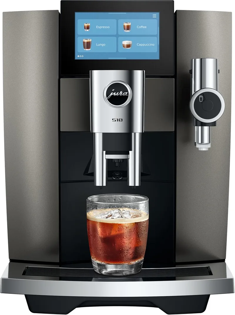 S10 (EA) - Volautomatische espressomachine van Jura in Dark Inox – productfoto