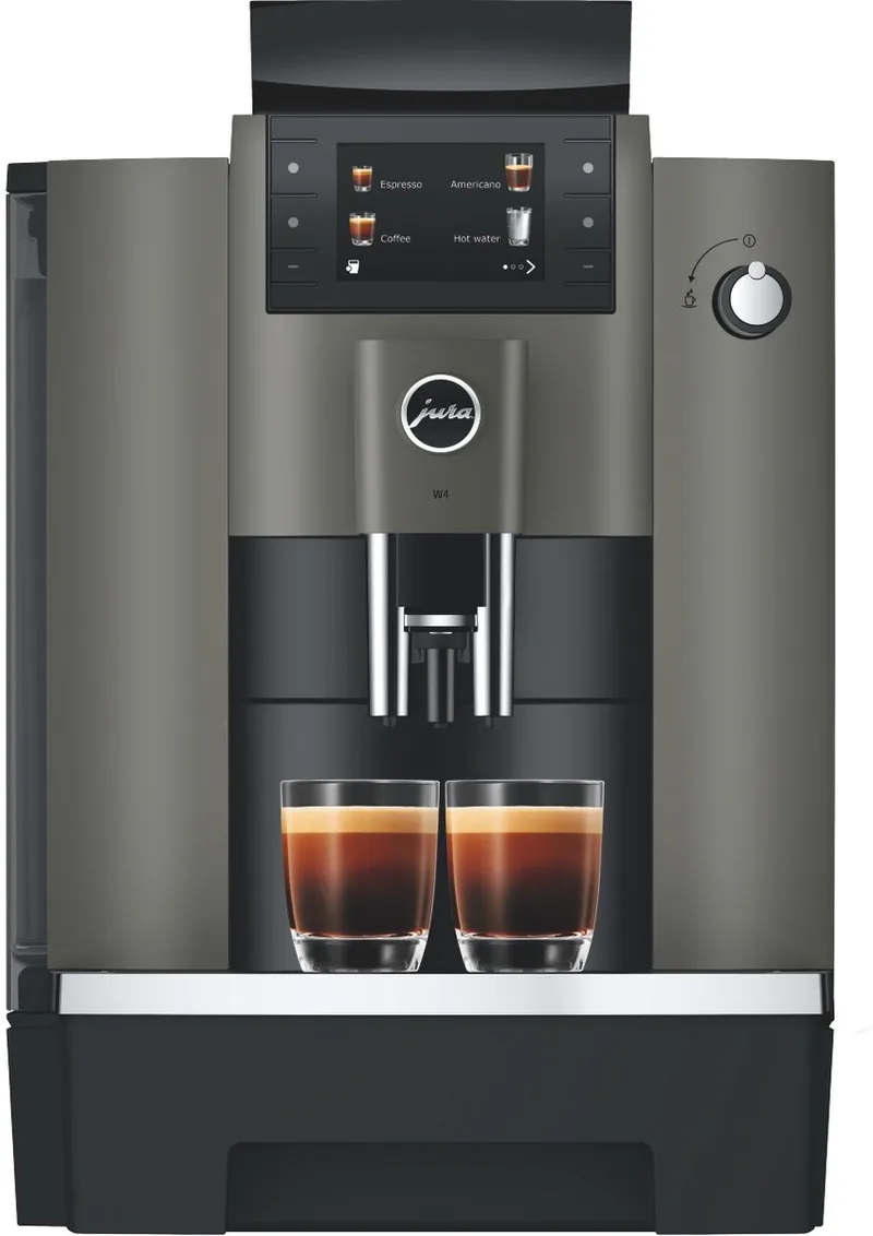W4 (EA) - Volautomatische espressomachine - Zakelijk från Jura i Dark Inox – produktbild