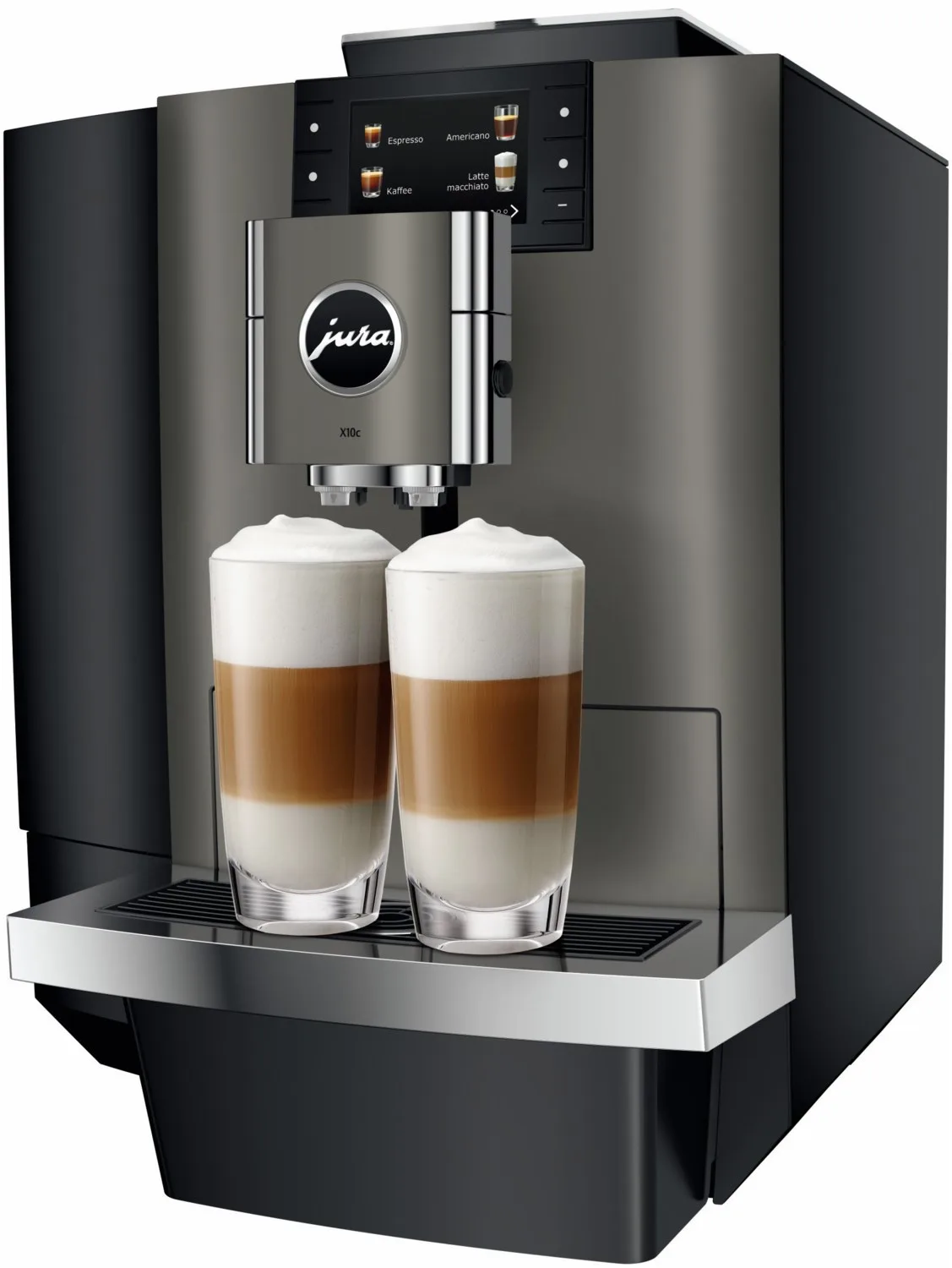 X10c Kaffee-Vollautomat Dark Inox de Jura – photo produit