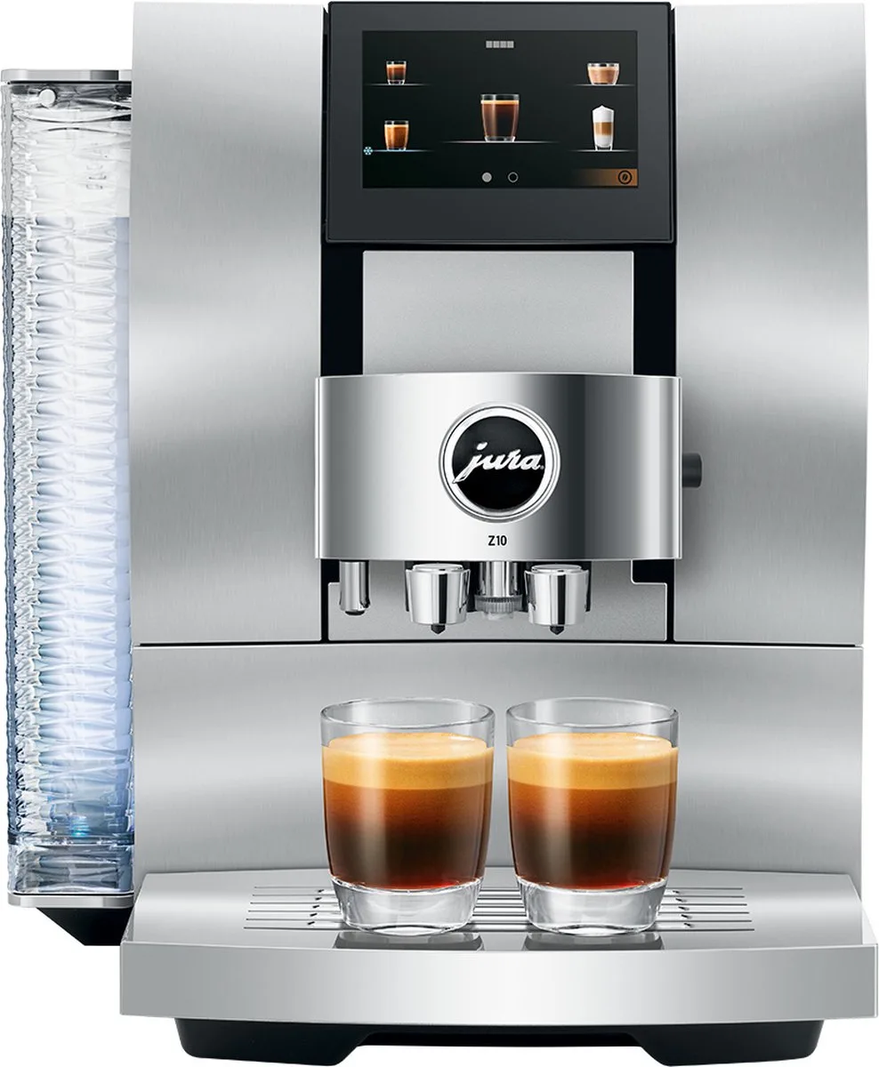 Z10 Aluminum White (EA) - Volautomatische espressomachine von Jura in Aluminium white – Produktfoto