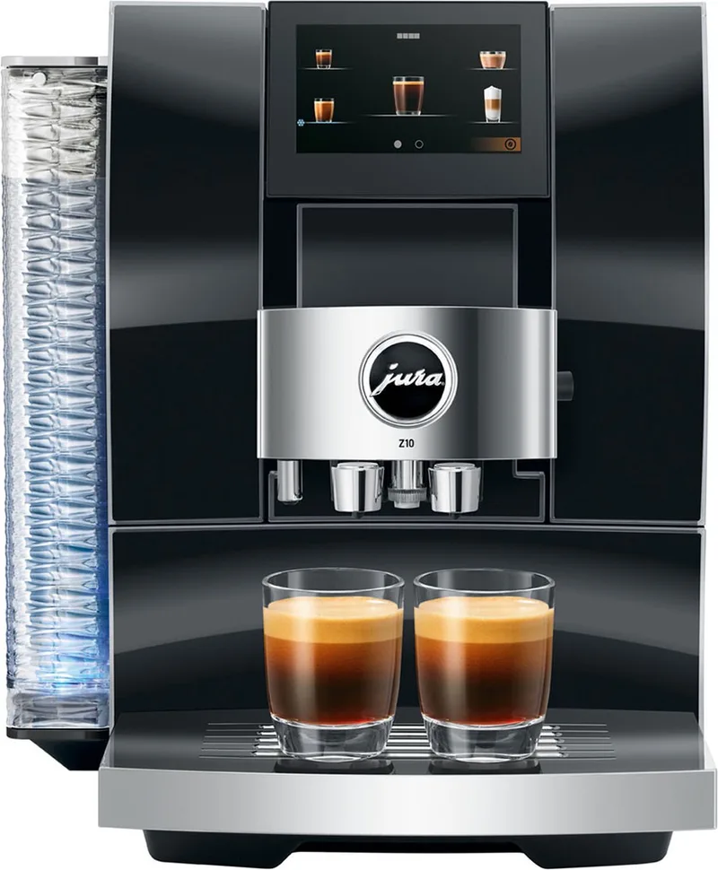 Z10 Diamond Black - Espressomachine van Jura in Diamond Black – productfoto