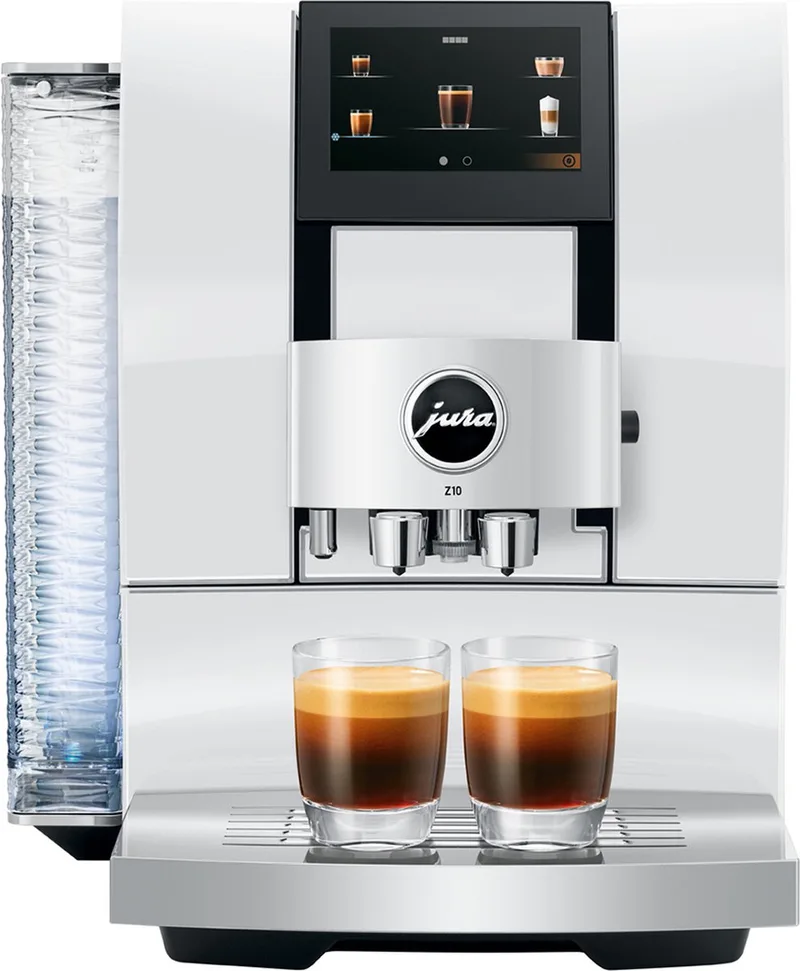 Z10 (EA) - Volautomatische espressomachine van Jura in Diamond White – productfoto